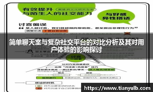 简单聊天室与复杂社交平台的对比分析及其对用户体验的影响探讨